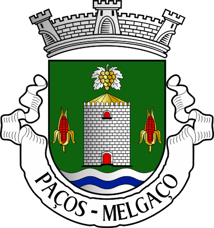Brasão da antiga freguesia de Paços - Paços former civil parish, coat-of-arms
