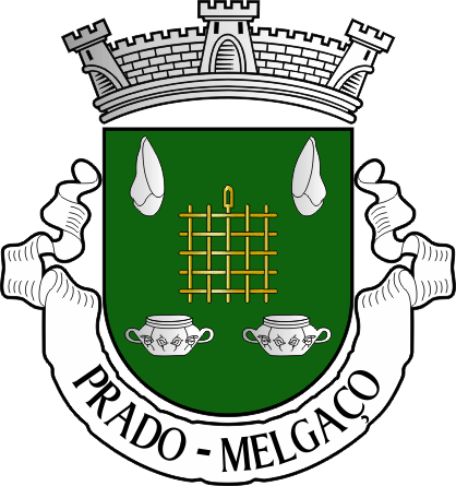 Brasão da antiga freguesia de Prado - Prado former civil parish, coat-of-arms Brasão da antiga freguesia de Prado - Prado former civil parish, coat-of-arms