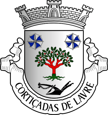 Brasão da antiga freguesia de Cortiçadas de Lavre - Cortiçadas de Lavre former civil parish, coat-of-arms