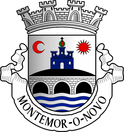 Brasão do município de Montemor-o-Novo - Montemor-o-Novo municipal coat-of-arms Brasão do município de Montemor-o-Novo - Montemor-o-Novo municipal coat-of-arms
