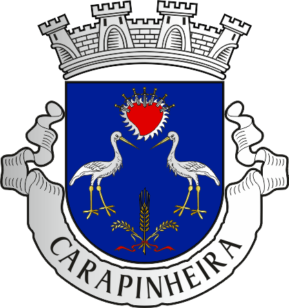Brasão da freguesia de Caraprinheira - Caraprinheira civil parish, coat-of-arms Brasão da freguesia de Caraprinheira - Caraprinheira civil parish, coat-of-arms