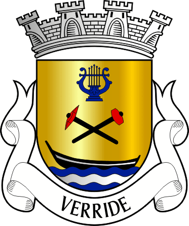 Brasão da antiga freguesia de Verride - Verride former civil parish, coat-of-arms Brasão da antiga freguesia de Verride - Verride former civil parish, coat-of-arms
