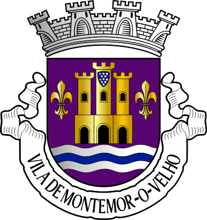 Brasão do município de Montemor-o-Velho - Montemor-o-Velho municipality coat-of-arms Brasão do município de Montemor-o-Velho - Montemor-o-Velho municipality coat-of-arms