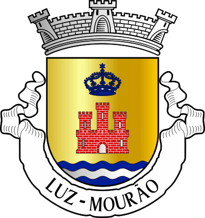 Brasão da freguesia de Luz - Luz civil parish, coat-of-arms Brasão da freguesia de Luz - Luz civil parish, coat-of-arms