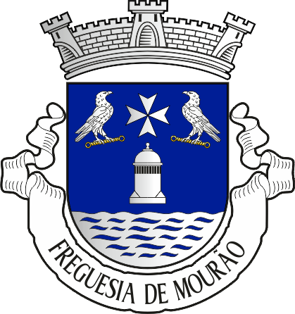 Brasão da freguesia de Mourão - Mourão civil parish, coat-of-arms