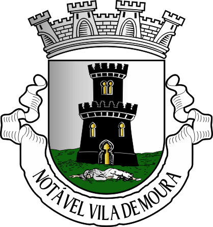 Brasão do Município de Moura - Moura municipal coat-of-arms Brasão do Município de Moura - Moura municipal coat-of-arms