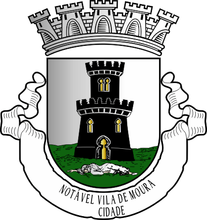 Brasão do Município de Moura - Moura municipal coat-of-arms Brasão do Município de Moura - Moura municipal coat-of-arms