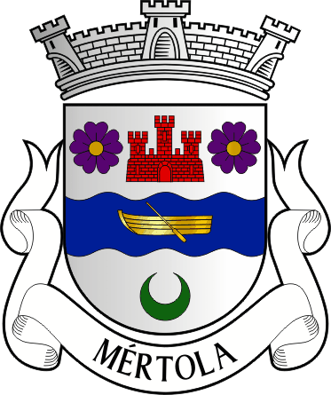 Brasão da freguesia de Mértola - Mértola civil parish, coat-of-arms Brasão da freguesia de Mértola - Mértola civil parish, coat-of-arms