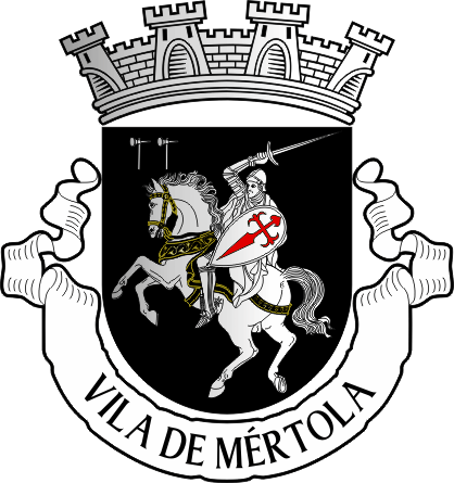 Brasão do Município de Mértola - Mértola municipal coat-of-arms Brasão do Município de Mértola - Mértola municipal coat-of-arms