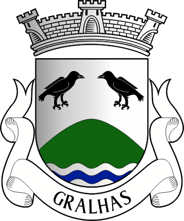Brasão da freguesia de Gralhas - Gralhas civil parish, coat-of-arms
