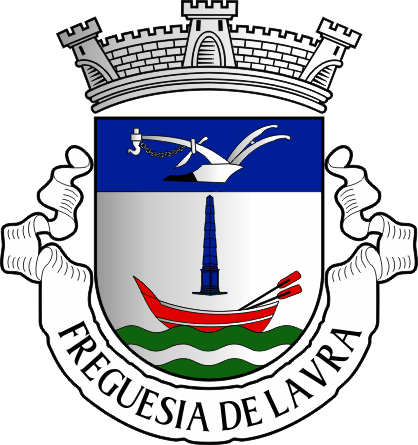 Brasão da antiga freguesia de Lavra - Lavra former civil parish, coat-of-arms Brasão da antiga freguesia de Lavra - Lavra former civil parish, coat-of-arms