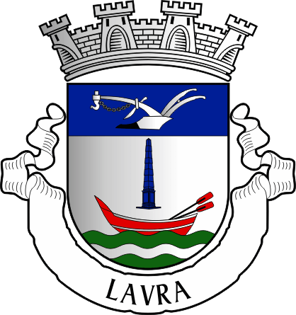 Brasão da antiga freguesia de Lavra - Lavra former civil parish, coat-of-arms Brasão da antiga freguesia de Lavra - Lavra former civil parish, coat-of-arms
