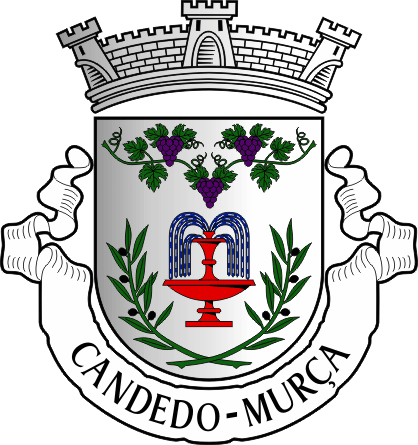 Brasão da freguesia de Candedo - Candedo civil parish, coat-of-arms Brasão da freguesia de Candedo - Candedo civil parish, coat-of-arms