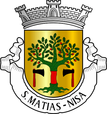 Brasão da freguesia de São Matias - São Matias civil parish, coat-of-arms Brasão da freguesia de São Matias - São Matias civil parish, coat-of-arms