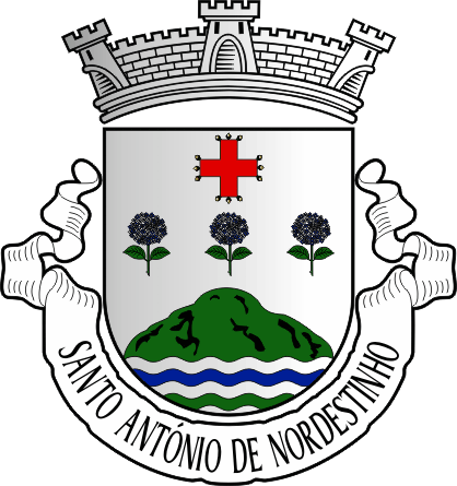 Brasão da freguesia de Santo António de Nordestinho - Santo António de Nordestinho civil parish, coat-of-arms