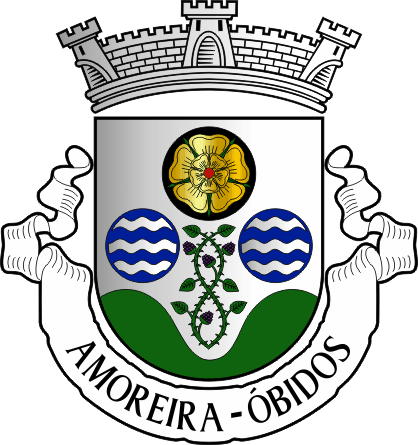 Brasão da freguesia de Amoreira - Amoreira civil parish, coat-of-arms Brasão da freguesia de Amoreira - Amoreira civil parish, coat-of-arms