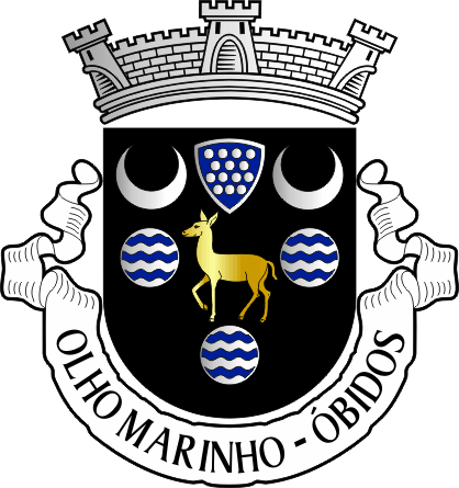 Brasão da freguesia de Olho Marinho - Olho Marinho civil parish, coat-of-arms Brasão da freguesia de Olho Marinho - Olho Marinho civil parish, coat-of-arms