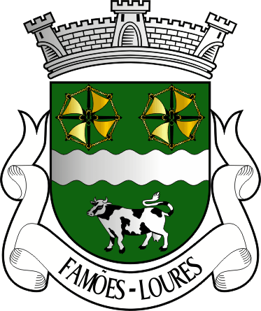 Brasão da antiga freguesia de Famões - Famões former civil parish, coat-of-arms Brasão da antiga freguesia de Famões - Famões former civil parish, coat-of-arms