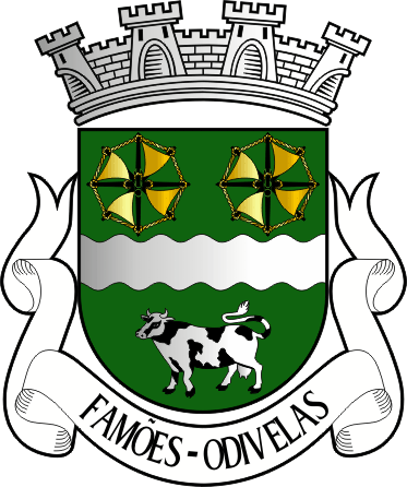 Brasão da antiga freguesia de Famões - Famões former civil parish, coat-of-arms Brasão da antiga freguesia de Famões - Famões former civil parish, coat-of-arms
