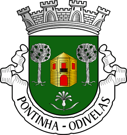 Brasão da antiga freguesia da Pontinha - Pontinha former civil parish, coat-of-arms