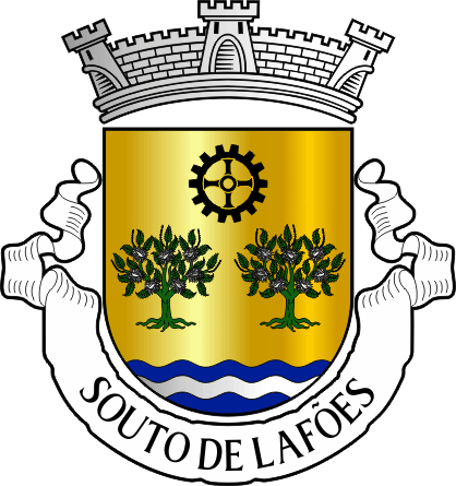Brasão da antiga freguesia de Souto de Lafões - Souto de Lafões former civil parish, coat-of-arms Brasão da antiga freguesia de Souto de Lafões - Souto de Lafões former civil parish, coat-of-arms