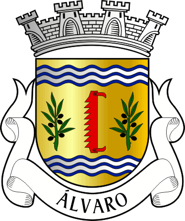 Brasão da freguesia de Álvaro - Álvaro civil parish, coat-of-arms