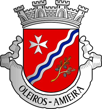 Brasão da Freguesia de Oleiros - Amieira - Oleiros - Amieira civil parish, coat-of-arms