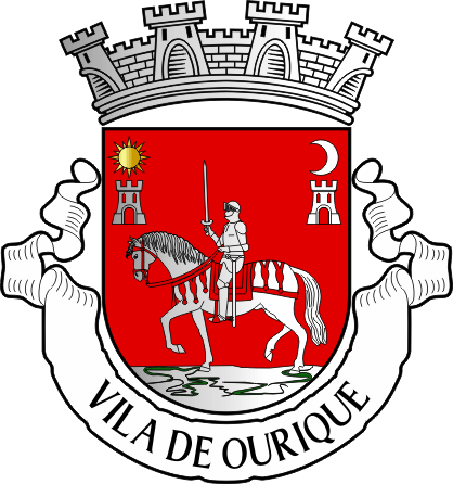 Brasão do Município de Ourique - Ourique municipal coat-of-arms Brasão do Município de Ourique - Ourique municipal coat-of-arms