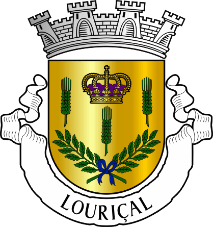 Brasão da freguesia de Louriçal - Louriçal civil parish, coat-of-arms Brasão da freguesia de Louriçal - Louriçal civil parish, coat-of-arms