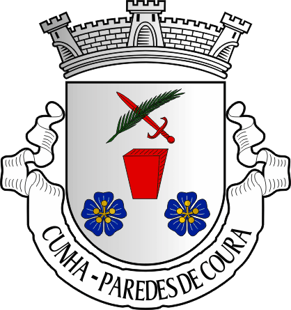 Brasão da freguesia de Cunha - Cunha civil parish, coat-of-arms Brasão da freguesia de Cunha - Cunha civil parish, coat-of-arms
