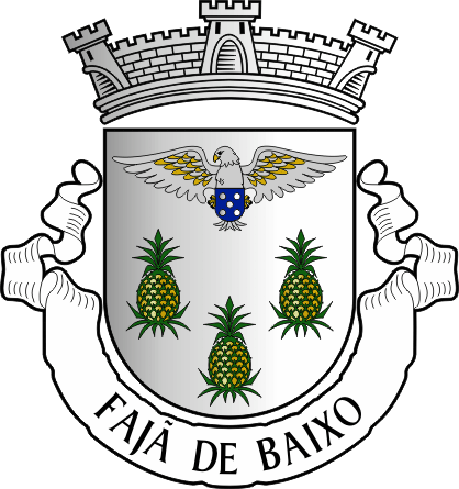 Brasão da freguesia de Fajã de Baixo - Fajã de Baixo civil parish, coat-of-arms