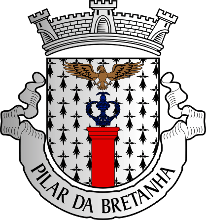 Brasão da freguesia de Pilar da Bretanha - Pilar da Bretanha civil parish, coat-of-arms