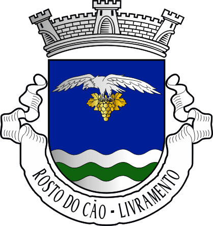 Brasão da freguesia de Rosto do Cão (Livramento) - Rosto do Cão (Livramento) civil parish, coat-of-arms