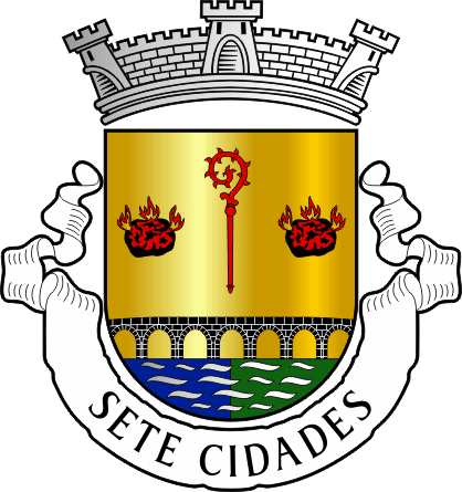 Brasão da freguesia de Sete Cidades - Sete Cidades civil parish, coat-of-arms