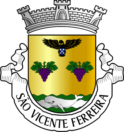 Brasão da freguesia de São Vicente Ferreira - São Vicente Ferreira civil parish, coat-of-arms
