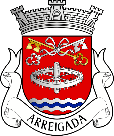 Brasão da antiga freguesia de Arreigada - Arreigada former civil parish, coat-of-arms Brasão da antiga freguesia de Arreigada - Arreigada former civil parish, coat-of-arms