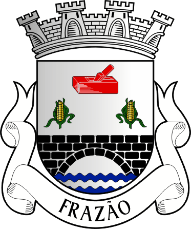 Brasão da antiga freguesia de Frazão - Frazão former civil parish, coat-of-arms Brasão da antiga freguesia de Frazão - Frazão former civil parish, coat-of-arms