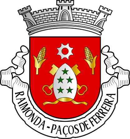 Brasão da freguesia de Raimonda - Raimonda civil parish, coat-of-arms Brasão da freguesia de Raimonda - Raimonda civil parish, coat-of-arms
