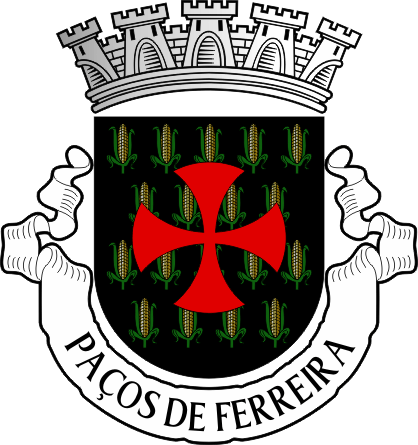 Brasão do Município de Paços de Ferreira - Paços de Ferreira municipal coat-of-arms