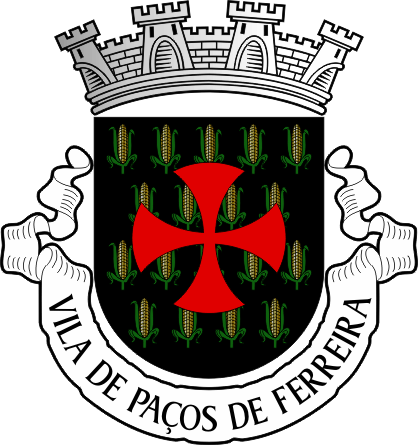 Brasão do Município de Paços de Ferreira - Paços de Ferreira municipal coat-of-arms