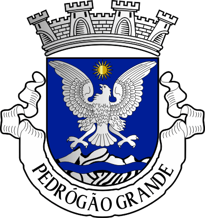 Brasão do município de Pedrógão Grande - Pedrógão Grande municipality coat-of-arms Brasão do município de Pedrógão Grande - Pedrógão Grande municipality coat-of-arms