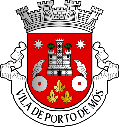 Brasão do município de Porto de Mós - Porto de Mós municipality coat-of-arms Brasão do município de Porto de Mós - Porto de Mós municipality coat-of-arms
