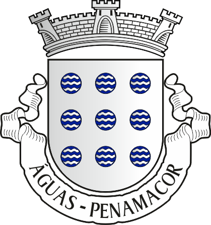 Brasão da antiga freguesia de Águas - Águas former civil parish, coat-of-arms Brasão da antiga freguesia de Águas - Águas former civil parish, coat-of-arms