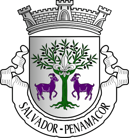 Brasão da freguesia de Salvador - Salvador civil parish, coat-of-arms Brasão da freguesia de Salvador - Salvador civil parish, coat-of-arms