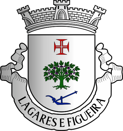 Brasão da Freguesia de Lagares e Figueira - Lagares and Figueira civil parish, coat-of-arms