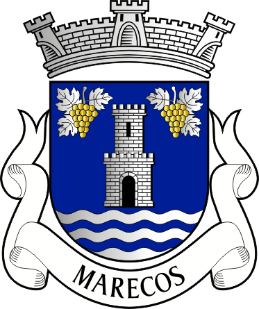 Brasão da antiga freguesia de Marecos - Marecos former civil parish, coat-of-arms