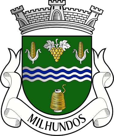 Brasão da antiga freguesia de Milhundos - Milhundos former civil parish, coat-of-arms