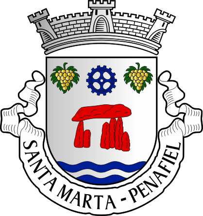 Brasão da antiga freguesia de Santa Marta - Santa Marta former civil parish, coat-of-arms