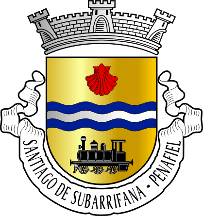 Brasão da antiga freguesia de Santiago de Subarrifana - Santiago de Subarrifana former civil parish, coat-of-arms