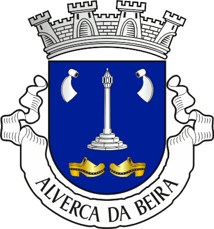 Brasão da antiga freguesia de Alverca da Beira - Alverca da Beira former civil parish, coat-of-arms